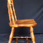 Vintage Antique Old Reclaimed Salvaged "E R Buck" SOLID Maple Wood Wooden Side Dining Accent Chair