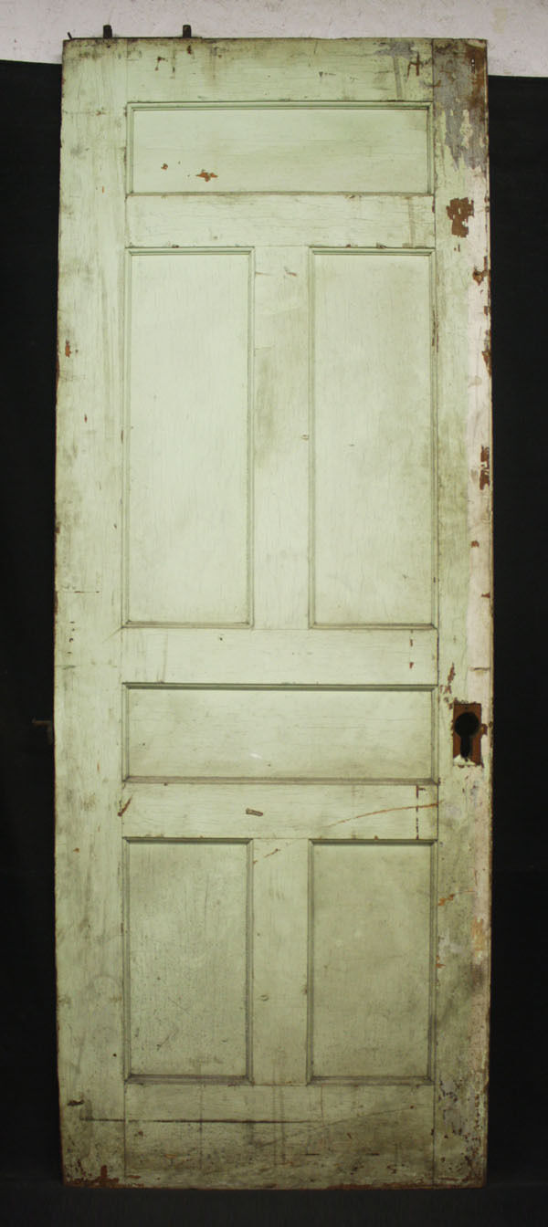 33"x89"x1.75" Antique Vintage Old Reclaimed Salvaged Victorian Wood Wooden Sliding Pocket Door Panels