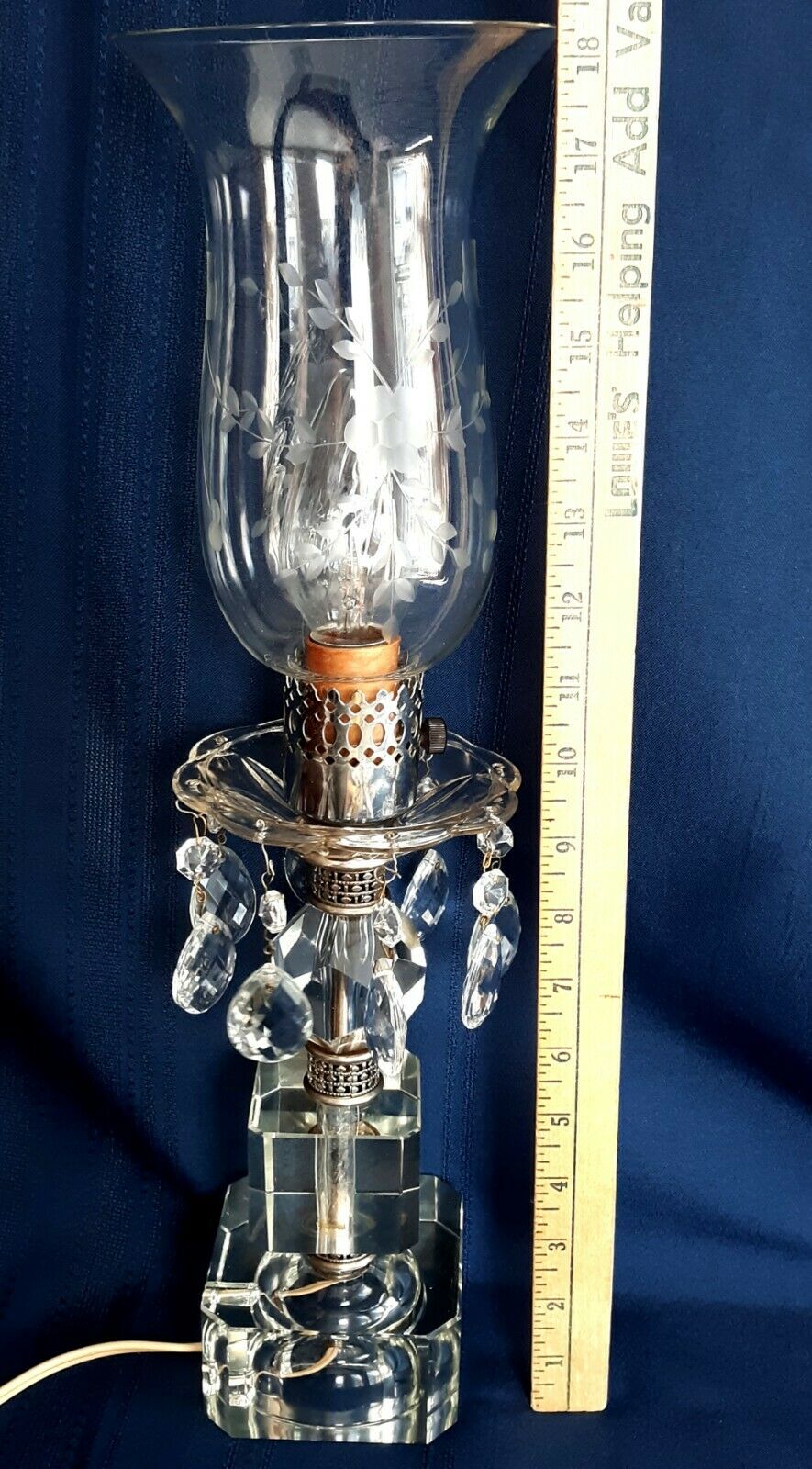 Antique Glass Leaded Lamp high quality 17