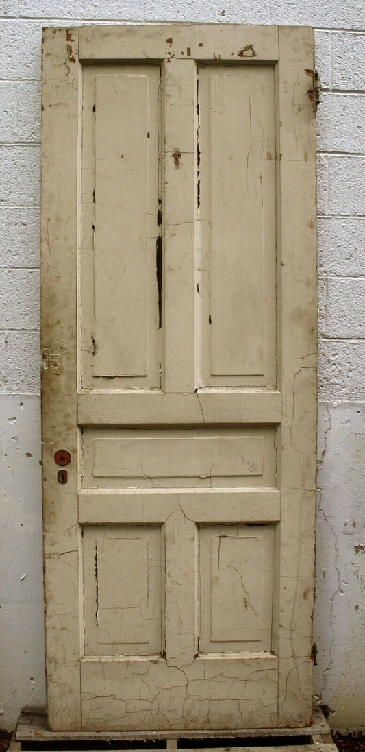 2 available 34"x90"x1.75" Antique Vintage Old Reclaimed Salvaged Victorian Wood Wooden Interior Exterior Door