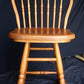 Vintage Old Windsor Oak SOLID Wood Wooden Kitchen Bar Counter Swivel Chair Stool