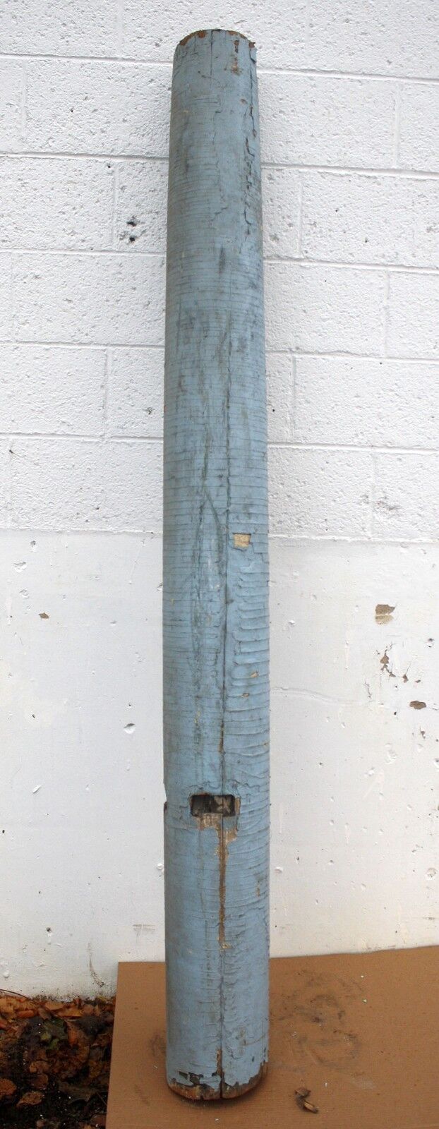 7" Antique Vintage Old Reclaimed Salvaged SOLID Wood Wooden Load Bearing Structural Porch Column Post