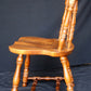 Vintage Antique Old Reclaimed Salvaged "E R Buck" SOLID Maple Wood Wooden Side Dining Accent Chair