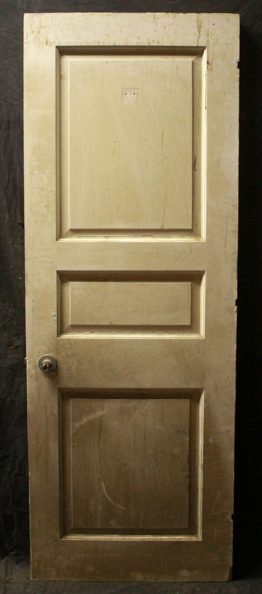 3 available 28"x79"x1.75" Vintage Antique Old Reclaimed Salvaged SOLID Wood Wooden Closet Door 3 Panels